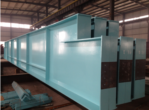 萊鋼100噸電爐吊車梁